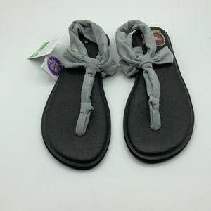 Sanuk Yoga Mat Sling Ella Grey Sandals